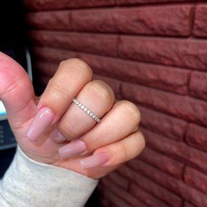 Thin Dainty Band Ring , Size 10